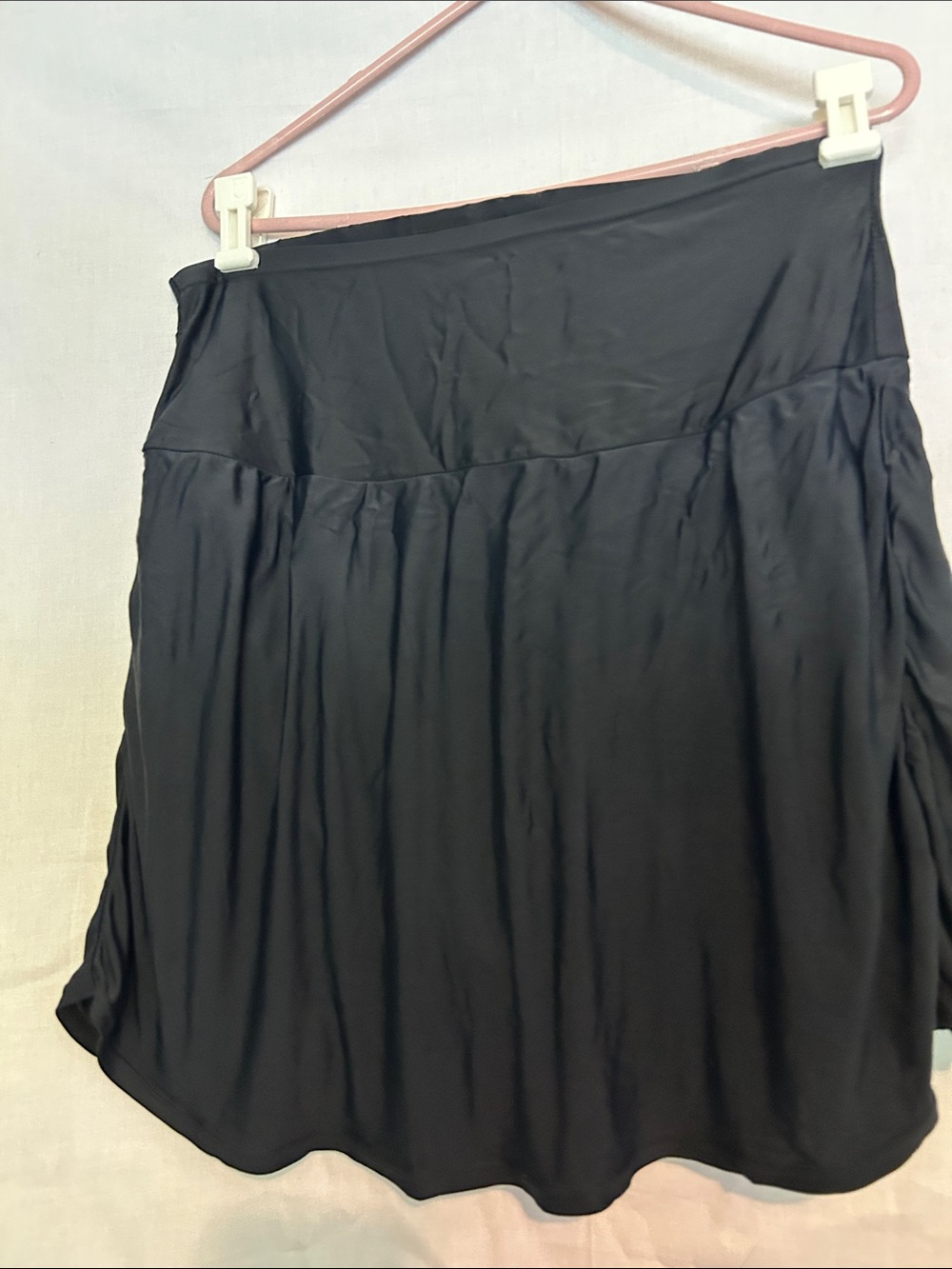 St. John's Bay Black A-Line Swim Skirt
